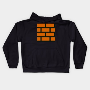 Brick wall Kids Hoodie